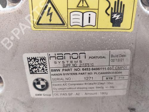 AC compressor BMW X5 (G05, F95) xDrive 45 e Plug-in Hybrid | BP38950719M34 - Image 4
