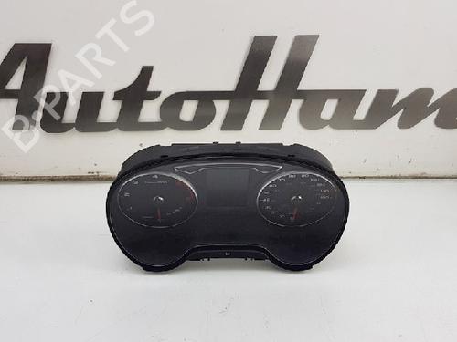 Used Instrument cluster AUDI A3 Sportback (8VA, 8VF) 1.6 TDI (110 hp) 12016411