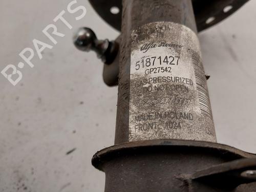 Left front shock absorber FIAT 500 (312_) 0.9 (312AXN1A) | BP37021241M16 - Image 4