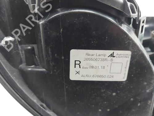 Right taillight RENAULT CAPTUR I (J5_, H5_) 1.2 TCe 120 | BP33811995C35 - Image 5