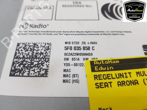 Electronic module SEAT ARONA (KJ7, KJP) 1.0 TSI | BP29061498M83 