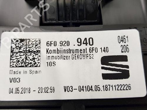 Instrument cluster SEAT IBIZA V (KJ1, KJG) 1.0 TSI | BP12016287C47 