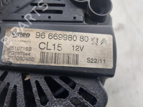 Alternator PEUGEOT 5008 (0U_, 0E_) 1.6 16V | BP31922912M7