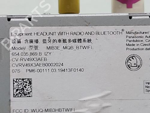 Electronic module SKODA SCALA (NW1) 1.6 TDI | BP33463368M83 - Image 6