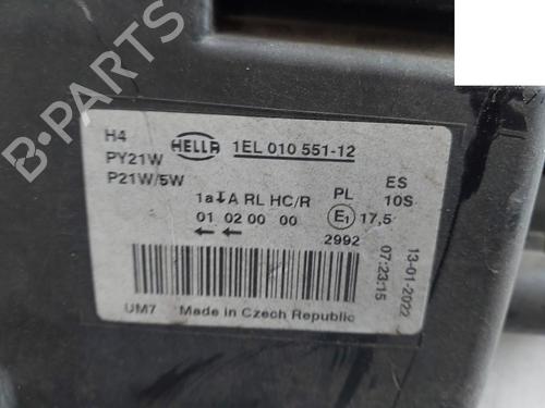 Lyskaster høyre VW CADDY III Box Body/MPV (2KA, 2KH, 2CA, 2CH) 1.6 TDI | BP29910262C29 