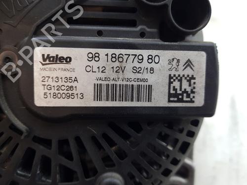 Alternator PEUGEOT 3008 II SUV (MC_, MR_, MJ_, M4_) 1.2 THP/ PureTech 130 (MRHNSM, MRHNSU, MRHNSJ, MRHNYW,... | BP28602839M7
