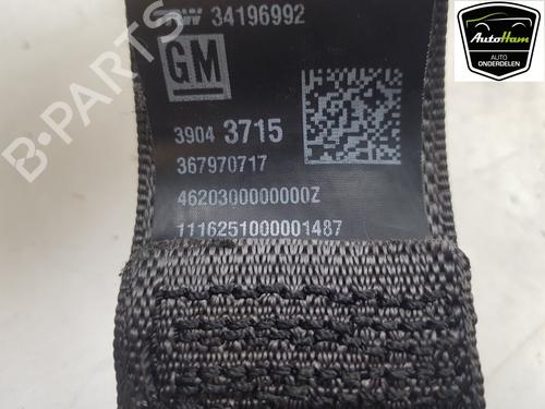 Rear left seatbelt OPEL ASTRA K Sports Tourer (B16) 1.6 CDTi (35) | BP20925810I29 
