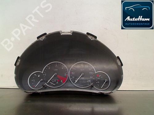 Used Instrument cluster PEUGEOT 206 CC (2D) 1.6 HDi 110 (109 hp) 12015936