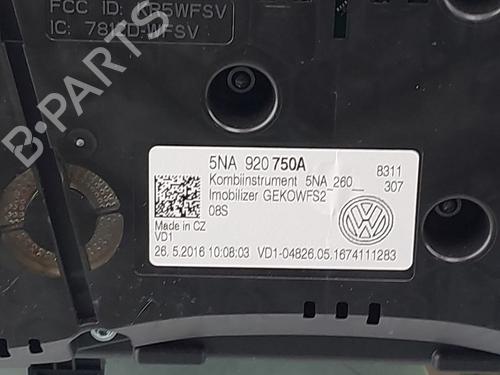 Instrument cluster VW TIGUAN (AD1, AX1) 1.4 TSI | BP31756055C47 