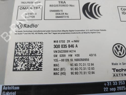 Elektronisk modul VW POLO V (6R1, 6C1) 1.2 TSI 16V | BP29174798M83 