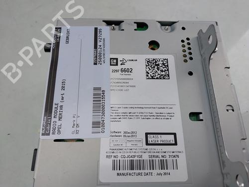 Control unit OPEL MERIVA B MPV (S10) 1.4 (75) | BP25287984M11 - Image 4