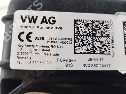 Passasjer kollisjonspute AUDI A3 Limousine (8VS, 8VM) 1.4 TSI | BP23404181C10 