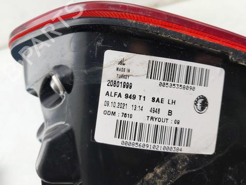 Left taillight ALFA ROMEO STELVIO (949_) 2.0 Q4 (949.AXA2A) | BP30060494C34