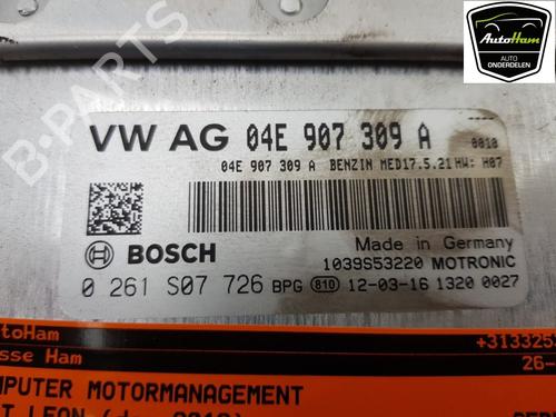 Engine control unit (ECU) SEAT LEON (5F1) 1.4 TSI | BP13107527M57 