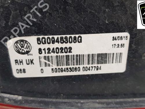 Right taillight VW GOLF VII (5G1, BQ1, BE1, BE2) 2.0 GTD | BP12006820C35 