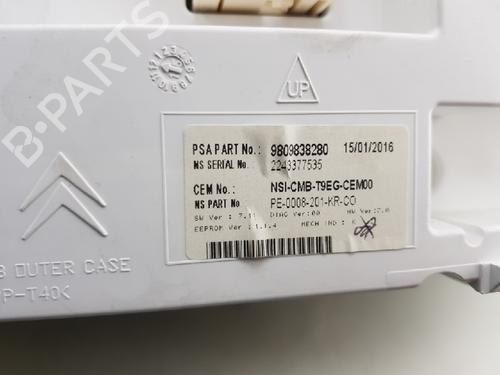 Instrument cluster PEUGEOT 308 II (LB_, LP_, LW_, LH_, L3_) 1.2 THP 110 | BP12034150C47 