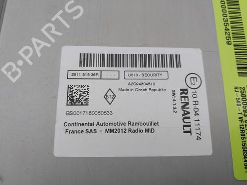 Radio RENAULT CAPTUR I (J5_, H5_) 0.9 TCe 90 | BP33286850E6 - Image 4