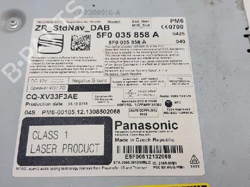 Electronic module SEAT LEON (5F1) 2.0 TDI | BP13141608M83 