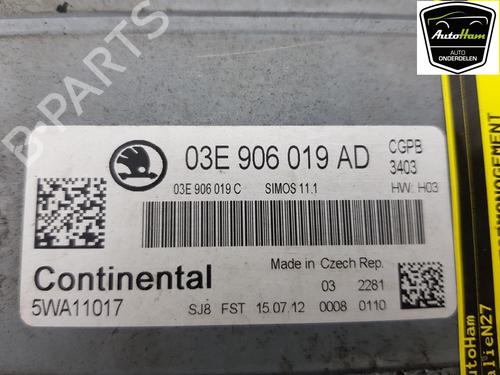 Engine control unit (ECU) SKODA FABIA II (542) 1.2 12V | BP18869427M57 