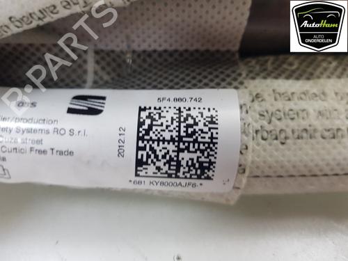 Right curtain airbag SEAT LEON (5F1) 1.2 TSI | BP18856060C12 