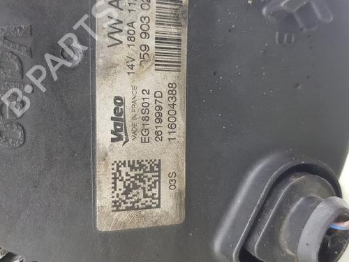Alternator AUDI A4 B9 Avant (8W5, 8WD) 3.0 TDI quattro | BP22236808M7 