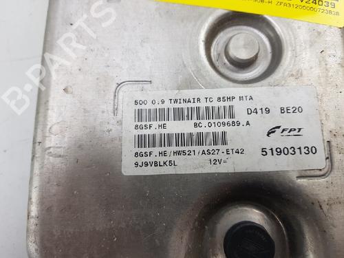 Engine control unit (ECU) FIAT 500 (312_) 0.9 (312AXG1A, 312.AXG11) | BP12031212M57 