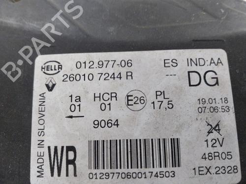 Right headlight RENAULT CAPTUR I (J5_, H5_) 1.2 TCe 120 | BP34540172C29 - Image 5