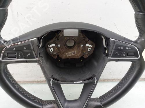 Steering wheel SEAT LEON (5F1) 1.2 TSI | BP38108508C49 - Image 4