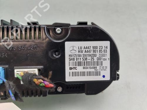 Climate control MERCEDES-BENZ VITO Van (W447) 114 CDI (447.601, 447.603, 447.605) | BP38168713I5 - Image 4