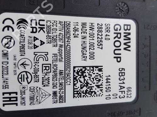 Electronic sensor BMW 7 (G70) i7 eDrive50, L | BP27348911M84 - Image 4