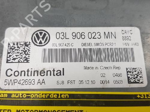 Engine control unit (ECU) VW GOLF VI (5K1) 1.6 TDI | BP12010773M57 