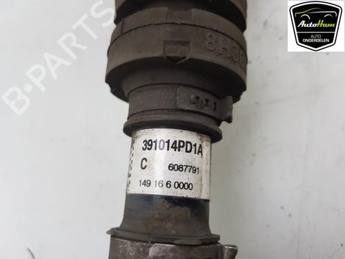 Left front driveshaft RENAULT KADJAR (HA_, HL_) 1.6 dCi 130 4x4 (HLA4) | BP12039905M38 