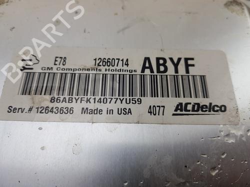 Engine control unit (ECU) OPEL ZAFIRA TOURER C (P12) 1.4 (75) | BP28602824M57
