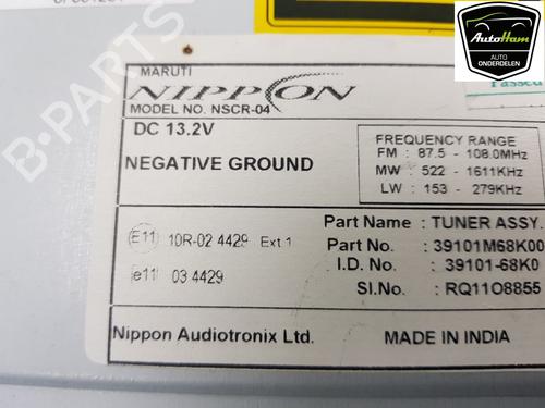 Radio SUZUKI ALTO VII (GF) 1.0 (AMF310, GFC31S) | BP16044414E6 