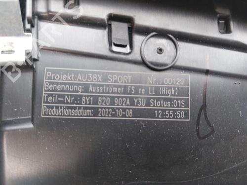 Air vent AUDI A3 Sportback (8YA, 8YF) RS3 TFSI quattro | BP37179754I21 - Image 4