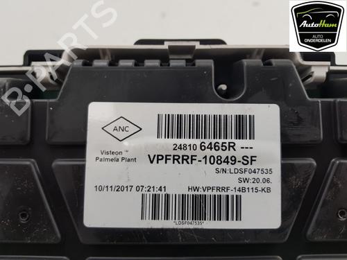 Instrument cluster RENAULT TRAFIC III Van (FG_) 1.6 dCi 95 (FGMJ, FGMR) | BP16256454C47 