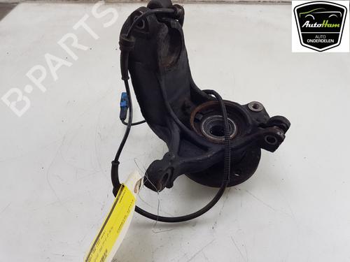 Used Left front steering knuckle PEUGEOT 208 I (CA_, CC_) 1.2 VTI 82 (82 hp) 22236942