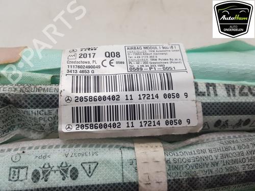 Venstre gardin kollisjonspute MERCEDES-BENZ C-CLASS (W205) AMG C 63 S (205.087) | BP29712912C11
