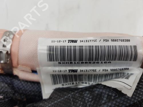 Right curtain airbag PEUGEOT 308 SW II (LC_, LJ_, LR_, LX_, L4_) 1.2 THP 110 | BP12061560C12 