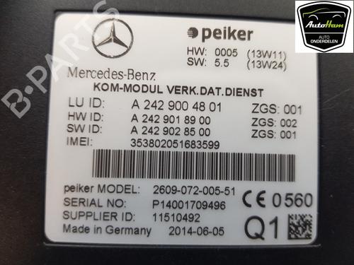 Electronic module MERCEDES-BENZ B-CLASS Sports Tourer (W246, W242) B 200 (246.243) | BP21216611M83