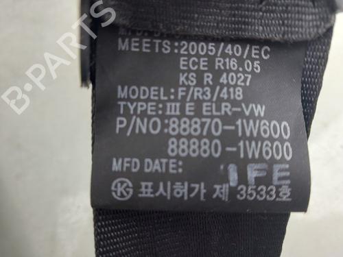 Front right seatbelt KIA RIO III (UB) 1.25 CVVT | BP37261598I25 - Image 4