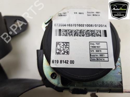 Rear right seatbelt FIAT PANDA (312_, 319_) 0.9 (312PXP1A) | BP12044343I28 
