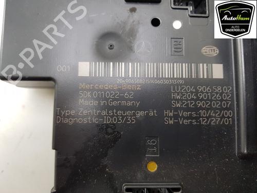Comfort control module MERCEDES-BENZ GLK-CLASS (X204) 200 CDI (204.901) | BP12040168M56 