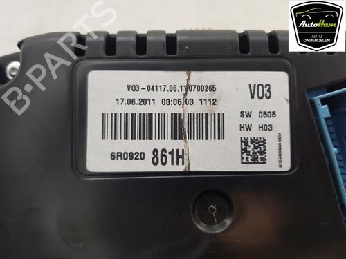 Instrument cluster VW POLO V (6R1, 6C1) 1.2 TDI | BP12044669C47 