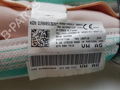 Left curtain airbag SEAT ARONA (KJ7, KJP) 1.0 TSI | BP23897774C11 