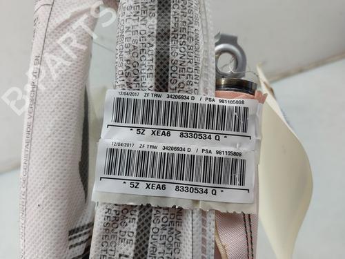 Left curtain airbag CITROËN C3 III (SX) 1.2 THP 110 (SXHNPS, SXHNZT, SXHNZ6) | BP29713274C11 