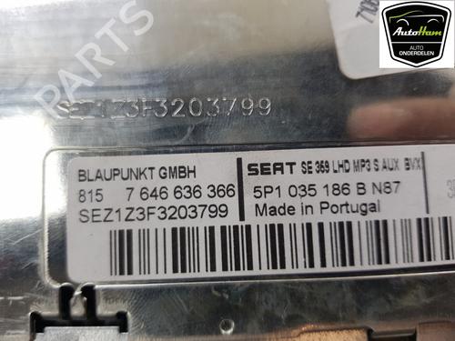 Radio SEAT ALTEA XL (5P5, 5P8) 1.6 | BP13105506E6 