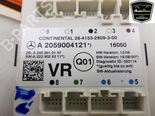 Electronic module MERCEDES-BENZ C-CLASS (W205) C 180 (205.040, 205.140) | BP12048570M83 