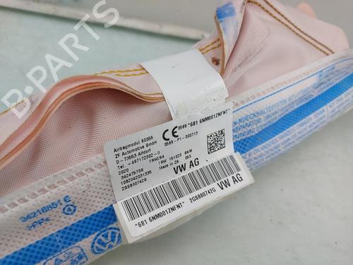 Right curtain airbag VW POLO VI (AW1, BZ1, AE1) 1.0 MPi | BP29713024C12 