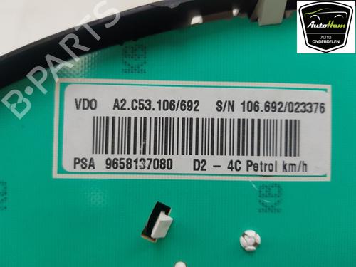 Instrument cluster PEUGEOT 407 (6D_) 1.8 16V (6D6FYC) | BP12037761C47 
